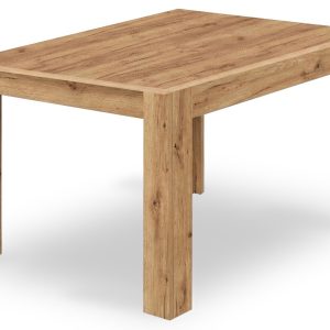 Stół kuchenny 120×80 dąb craft do jadalni salonu prostokątny 970156