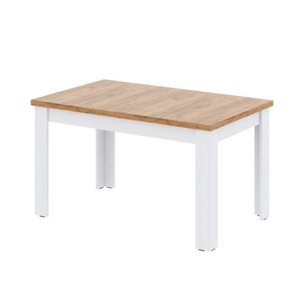 Stół kuchenny AGA rozkładany 100x180 złoty craft - biały 963226