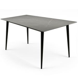 Stół kuchenny stolik ława kuchni salonu jadalni Markinia 140x80x75 cm Grey 759861