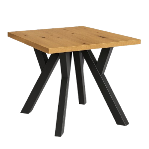 Stół ława 60×60 blat 3,6cm Metal Dąb Craft 1020403 Stół ława 60×60 blat 3,6cm Metal Dąb Craft 1020403
