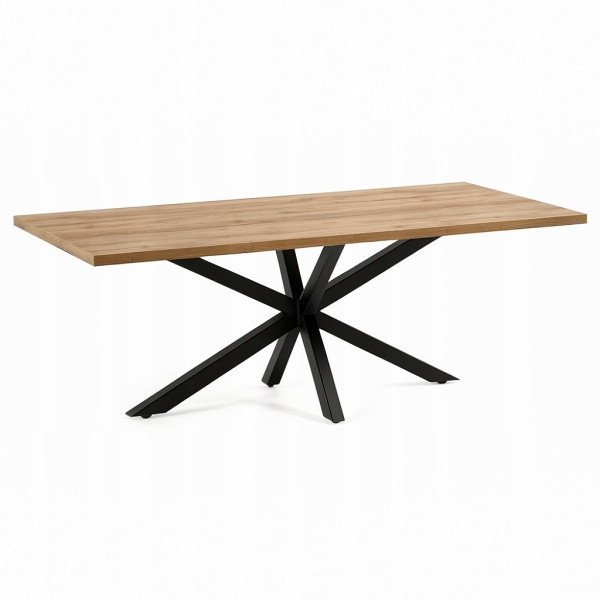Stół ława Pająk 70x120 blat 36mm metal LOFT Dąb Craft 1019819