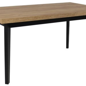 Stół Loft czarny rozkładany Dąb Craft 90×170/250 542618 Stół Loft czarny rozkładany Dąb Craft 90×170/250 542618