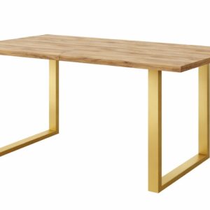 Stół loftowy SOFTI U nierozkładany 160×90, Dąb Craft, n. złote 925006 Stół loftowy SOFTI U nierozkładany 160×90, Dąb Craft, n. złote 925006