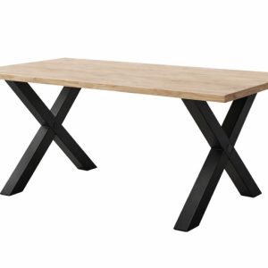 Stół loftowy SOFTI X nierozkładany 160×90, Dąb Sonoma, n. czarne 924990 Stół loftowy SOFTI X nierozkładany 160×90, Dąb Sonoma, n. czarne 924990