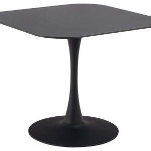 STÓŁ Malta kwadratowy czarny CERAMICZNY BLAT podstawa metal 293916