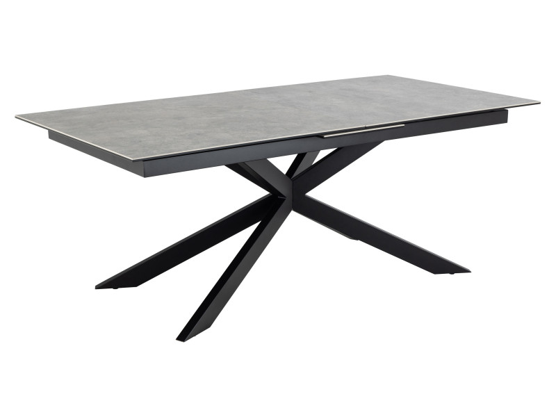 Stół Milano rozkładany ceramiczny grey Anista rough 200–240x100 cm 868575