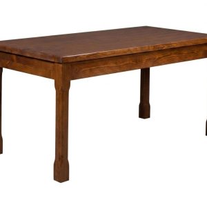 Stół Monaco 160×80 z drewna litego, kolor kasztan 216643 Stół Monaco 160×80 z drewna litego, kolor kasztan 216643
