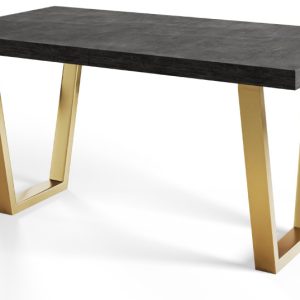Stół nierozkładany LOFT TRAPEZ 140X80 Atelier ciemny/złoty 1057812 Stół nierozkładany LOFT TRAPEZ 140X80 Atelier ciemny/złoty 1057812