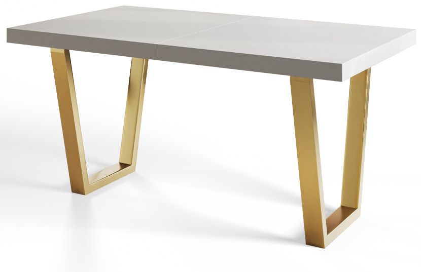 Stół nierozkładany LOFT TRAPEZ 140X80 Biały 1057696