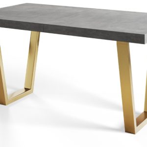 Stół nierozkładany LOFT TRAPEZ 160X90 Atelier jasny/złoty 1057720