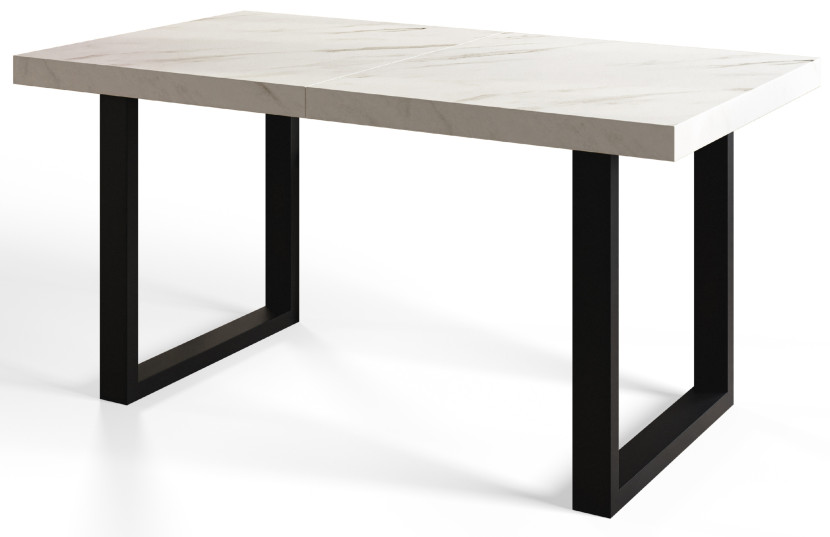 Stół nierozkładany LOFT U 140X80 Atelier ciemny/czarny 1057680