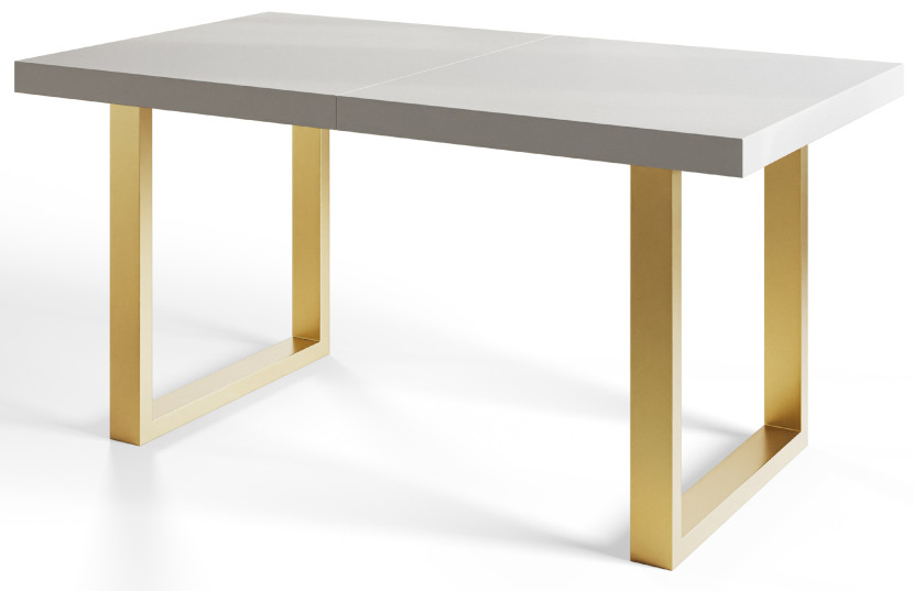 Stół nierozkładany LOFT U 140X80 Atelier jasny/złoty 1057835