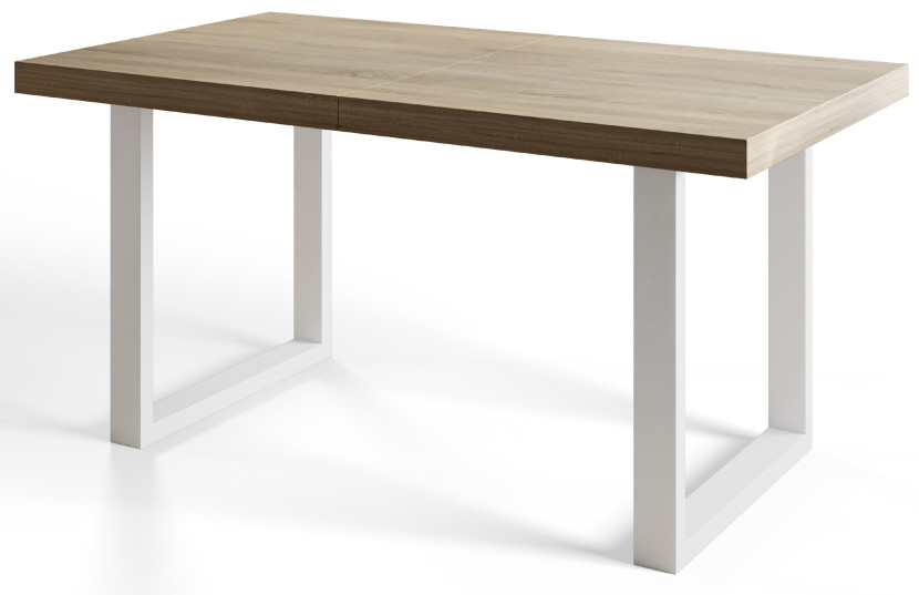 Stół nierozkładany LOFT U 140X80 Biały 1057686