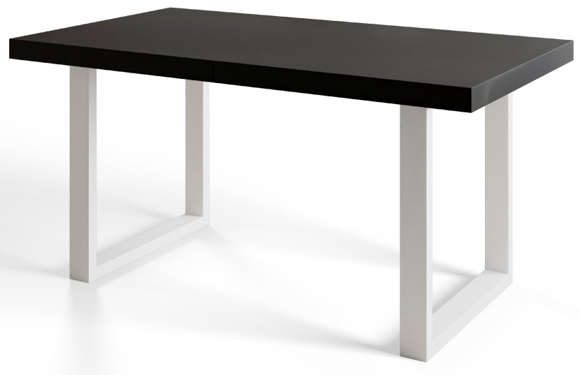Stół nierozkładany LOFT U 140X80 Dąb Craft/czarny 1057745
