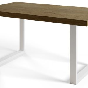 Stół nierozkładany LOFT U 160X90 Dąb Halifax/biały 1057855 Stół nierozkładany LOFT U 160X90 Dąb Halifax/biały 1057855