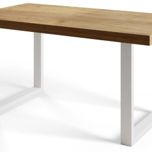 Stół nierozkładany LOFT U 160X90 Dąb Lefkas/biały 1057778 Stół nierozkładany LOFT U 160X90 Dąb Lefkas/biały 1057778