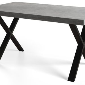 Stół nierozkładany LOFT X 140X80 Atelier jasny/czarny 1057805