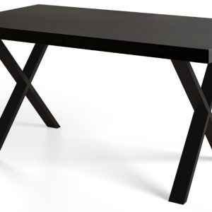 Stół nierozkładany LOFT X 140X80 Czarny 1057837