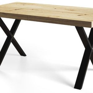 Stół nierozkładany LOFT X 160X90 Dąb Artisan/czarny 1057681 Stół nierozkładany LOFT X 160X90 Dąb Artisan/czarny 1057681
