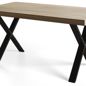 Stół nierozkładany LOFT X 160X90 Dąb Sonoma/czarny 1057827 Stół nierozkładany LOFT X 160X90 Dąb Sonoma/czarny 1057827