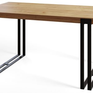 Stół nierozkładany ROSA 160X90 Dąb Craft/czarny 1057818