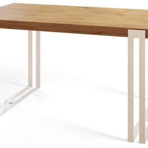 Stół nierozkładany ROSA 160X90 Dąb Lancelot/biały 1057766 Stół nierozkładany ROSA 160X90 Dąb Lancelot/biały 1057766