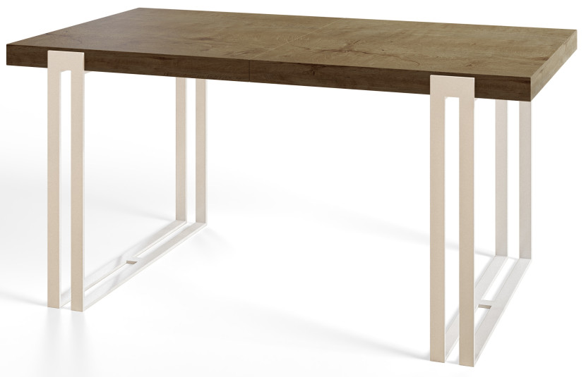Stół nierozkładany ROSA 160X90 Dąb Lefkas/biały 1057878