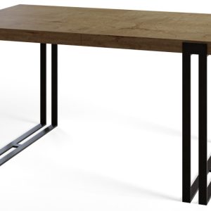 Stół nierozkładany ROSA 160X90 Dąb Lefkas/czarny 1057743 Stół nierozkładany ROSA 160X90 Dąb Lefkas/czarny 1057743