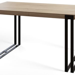 Stół nierozkładany ROSA 160X90 Dąb Sonoma/czarny 1057752 Stół nierozkładany ROSA 160X90 Dąb Sonoma/czarny 1057752