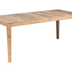 Stół ogrodowy 180 x 90 cm certyfikowane drewno akacjowe jasnobrązowy 892899