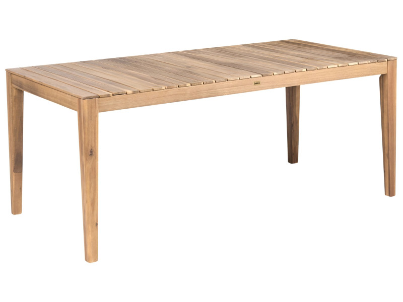 Stół ogrodowy 180 x 90 cm certyfikowane drewno akacjowe jasnobrązowy 892899