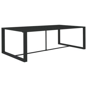 Stół ogrodowy, antracytowy, 120x60x66 cm, aluminium 630590 Stół ogrodowy, antracytowy, 120x60x66 cm, aluminium 630590