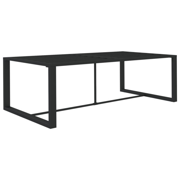 Stół ogrodowy, antracytowy, 120x60x66 cm, aluminium 630590