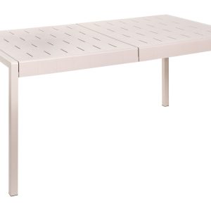 Stół ogrodowy BARTICA 154 cm x 84 cm Beżowy 727570 Stół ogrodowy BARTICA 154 cm x 84 cm Beżowy 727570