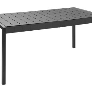Stół ogrodowy BARTICA 154 cm x 84 cm Czarny 727566 Stół ogrodowy BARTICA 154 cm x 84 cm Czarny 727566