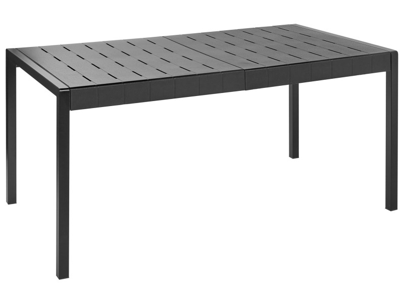 Stół ogrodowy BARTICA 154 cm x 84 cm Czarny 727566