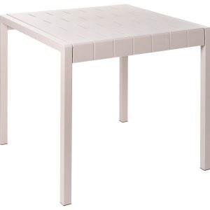 Stół ogrodowy BARTICA 81 cm x 84 cm Beżowy 747461 Stół ogrodowy BARTICA 81 cm x 84 cm Beżowy 747461