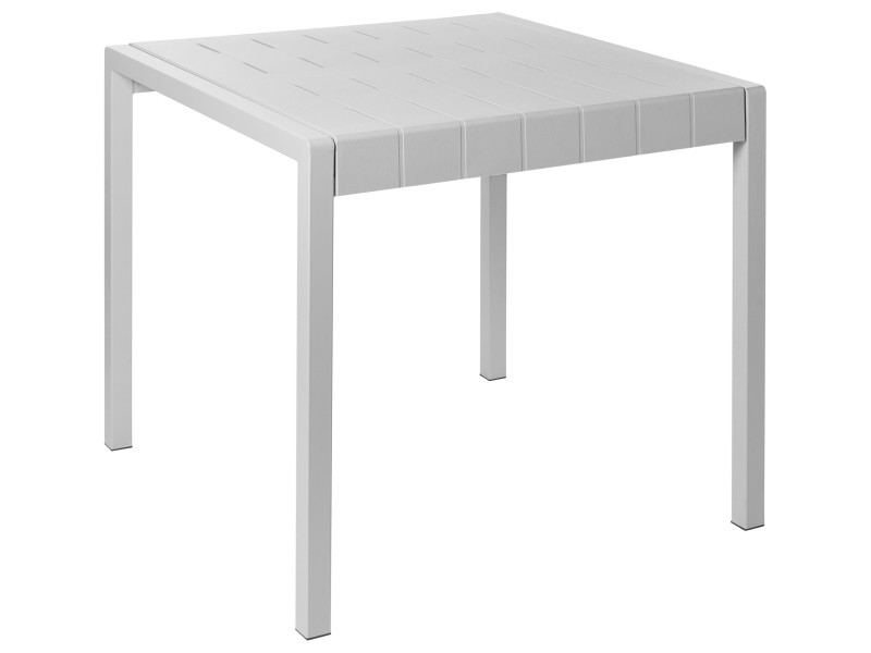 Stół ogrodowy BARTICA 81 cm x 84 cm Szary 727555