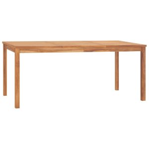 Stół ogrodowy Brąz 180 x 90 x 77 cm Drewno tekowe vidaXL 406783