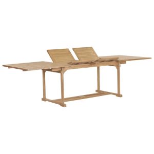 Stół ogrodowy Brąz 280 x 100 x 75 cm Drewno vidaXL 371648 Stół ogrodowy Brąz 280 x 100 x 75 cm Drewno vidaXL 371648