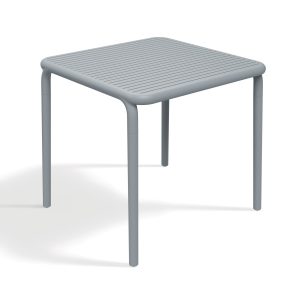 Stół ogrodowy Brene Gray 79,5 x 79,5 cm FERNE 656352 Stół ogrodowy Brene Gray 79,5 x 79,5 cm FERNE 656352