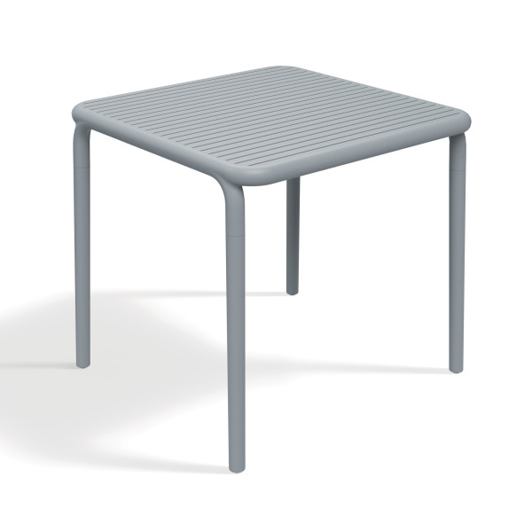 Stół ogrodowy Brene Gray 79,5 x 79,5 cm FERNE 656352