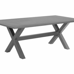 Stół ogrodowy jadalniany aluminium szary 65990 Stół ogrodowy jadalniany aluminium szary 65990