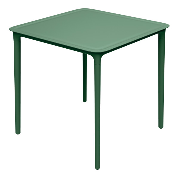 Stół ogrodowy kwadratowy Rimo Pine Green 77,5 x 77,5 cm FERNE 656339