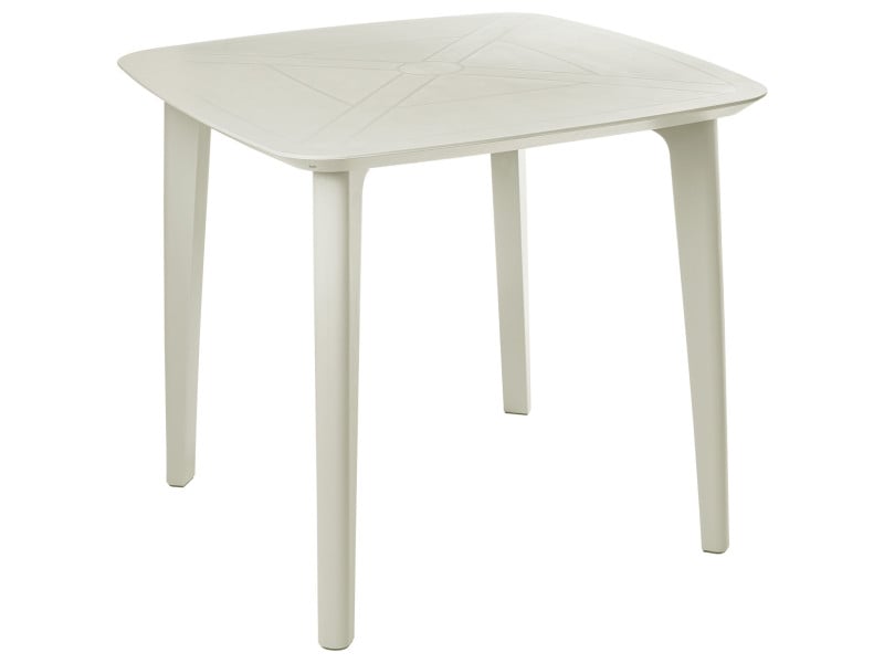 Stół ogrodowy SORICO 86 cm Jasnobeżowy 727569