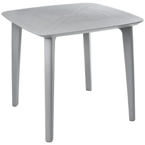 Stół ogrodowy SORICO 86 cm Szary 727562 Stół ogrodowy SORICO 86 cm Szary 727562