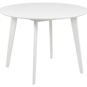 Stół okrągły 105 cm Lumo, kolor biały 909722 Stół okrągły 105 cm Lumo, kolor biały 909722