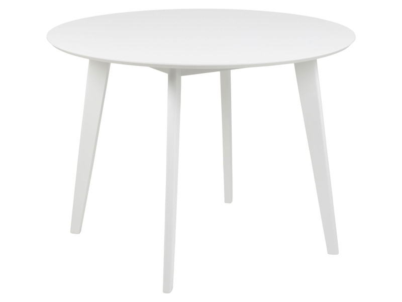 Stół okrągły 105 cm Lumo, kolor biały 909722