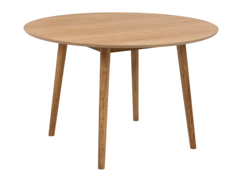 Stół okrągły 120 cm Livorno, kolor dębowy olejowany 813766
