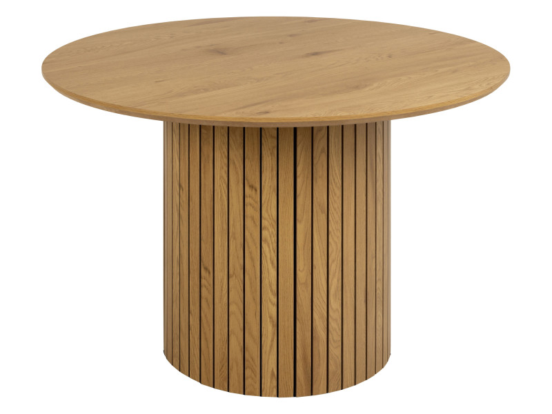 Stół okrągły 120 cm Orbis lamele 782125